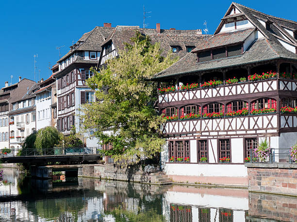 istock Old houses in Strasbour 156269503