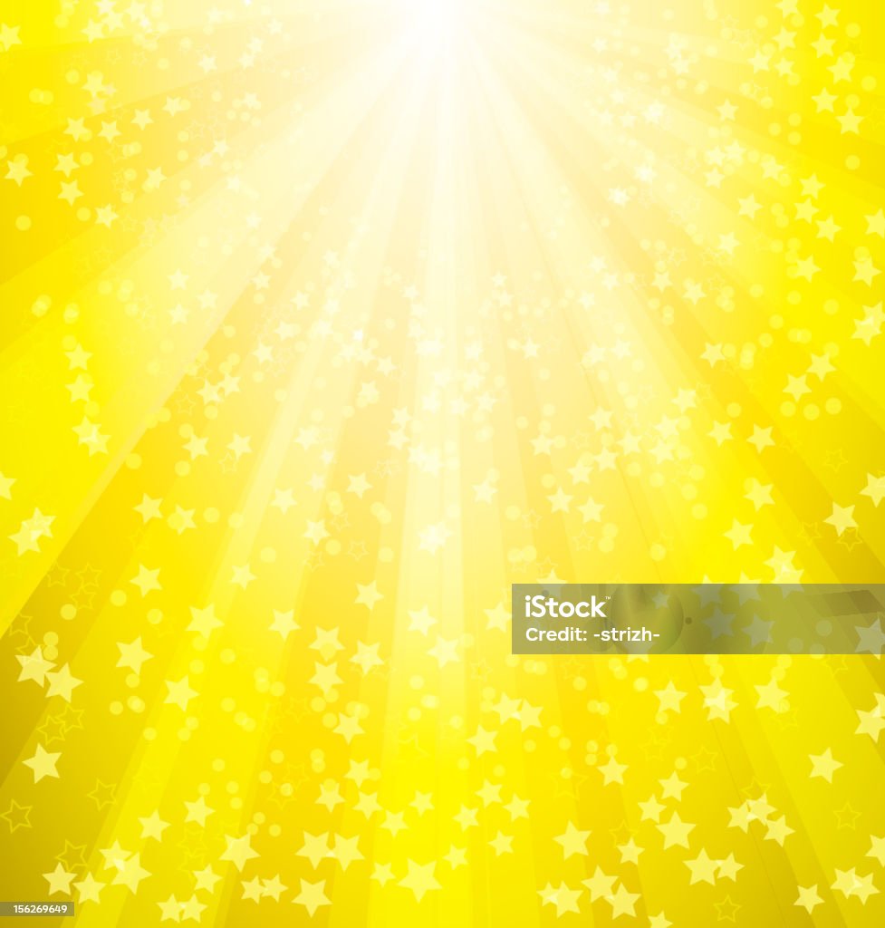 Magic sunburst Hintergrund - Lizenzfrei Sonnenstrahl Vektorgrafik