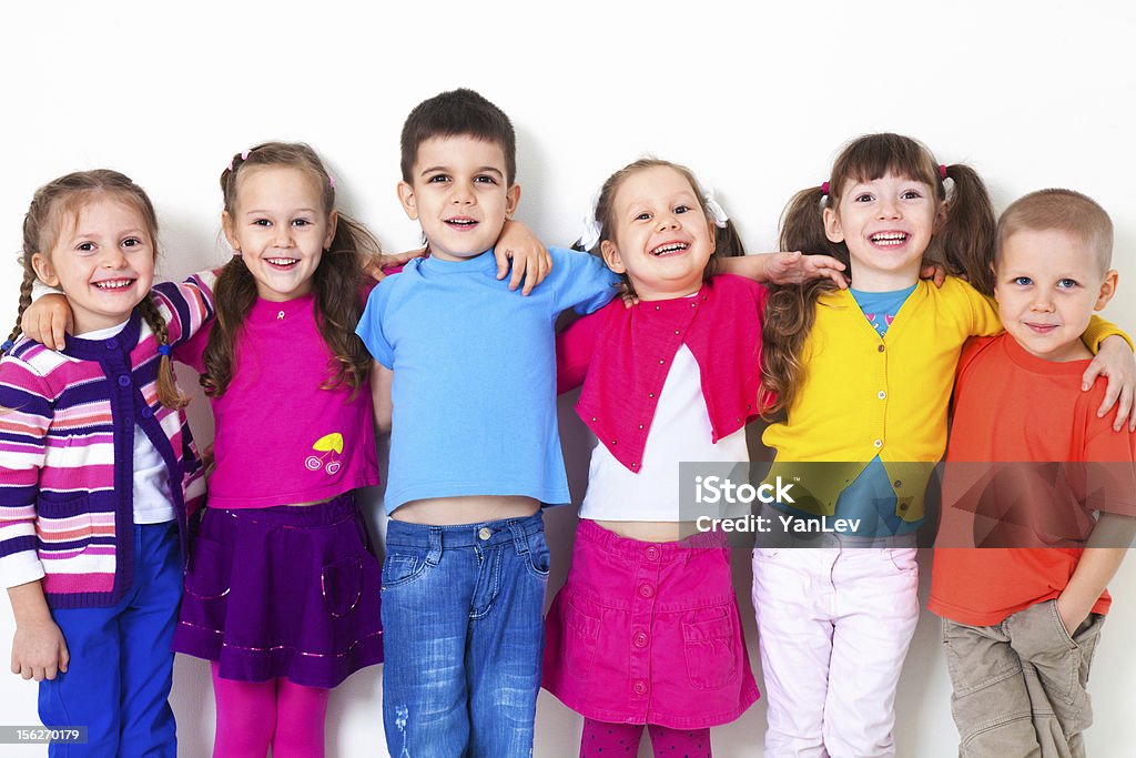 Szczęśliwy dzieci - Zbiór zdjęć royalty-free (4 - 5 lat)