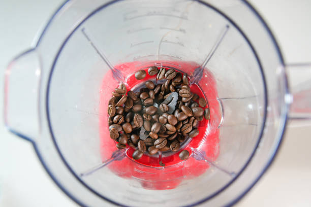 istock coffee bean in the food processor view from above 1562711565