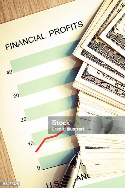 Zyski Finansowe - zdjęcia stockowe i więcej obrazów Analizować - Analizować, Badania, Banknot