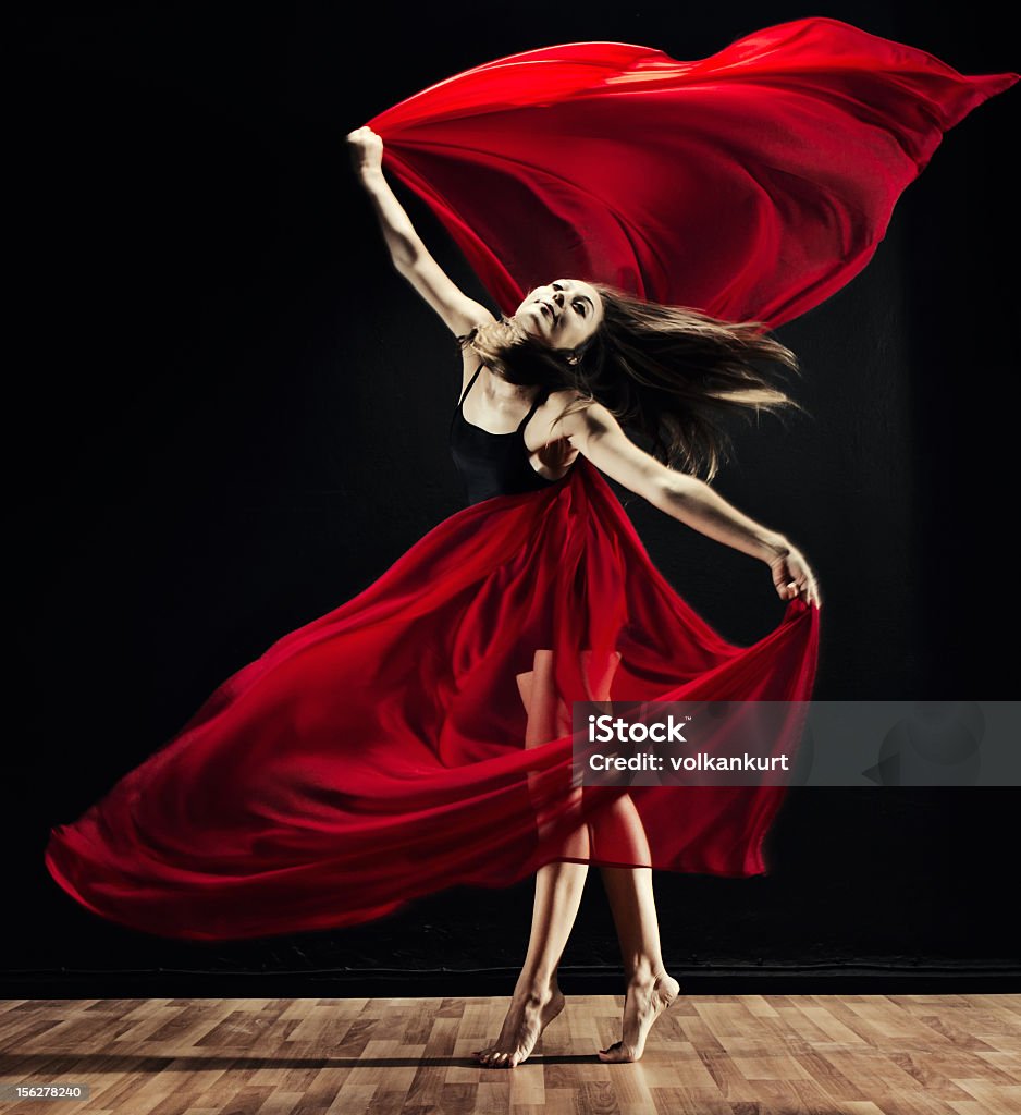 Bailarín - Foto de stock de Fondo negro libre de derechos