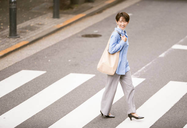istock A Japanese woman life scene, going to work. 1562787826