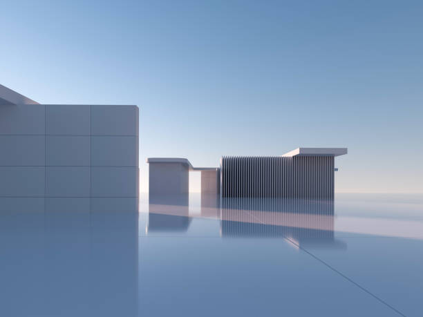 istock Clean ground squares and building facades 1562796313
