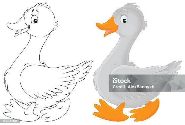 Goose Stock Vektor Art und mehr Bilder von ClipArt - ClipArt, Ente - Wasservogel, Gans - Vogel