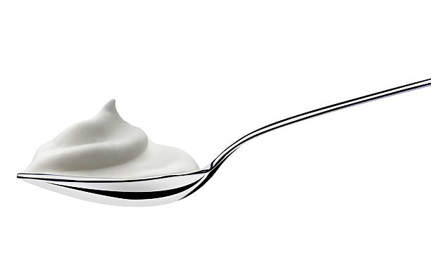 istock spoon of yogurt 156283778