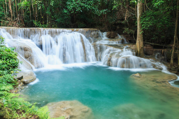 istock Waterfall Huay Mae Kamin 1562839356