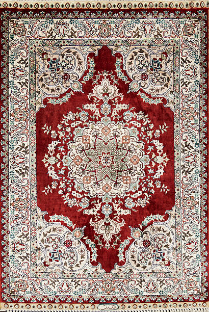 Turkish carpet stock photo