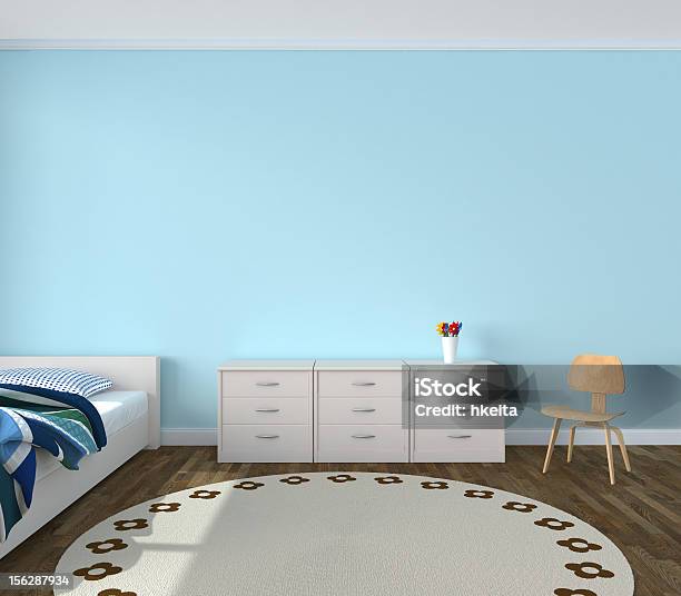 Kidsroom Playroom Stock Photo - Download Image Now - Front View, Bed - Furniture, Apartment