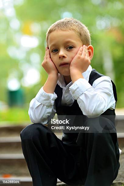 Boy Foto de stock y más banco de imágenes de Fotografía - Imágenes - Fotografía - Imágenes, Hoja, Niñez