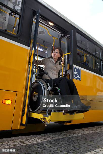 Accessibility Stock Photo - Download Image Now - Bus, Wheelchair, Transportation