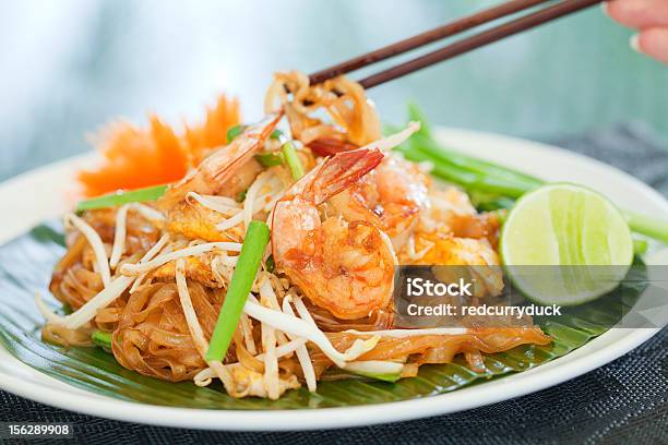 Pad Thai Stock Photo - Download Image Now - Thai Food, Pad Thai, Healthy Eating