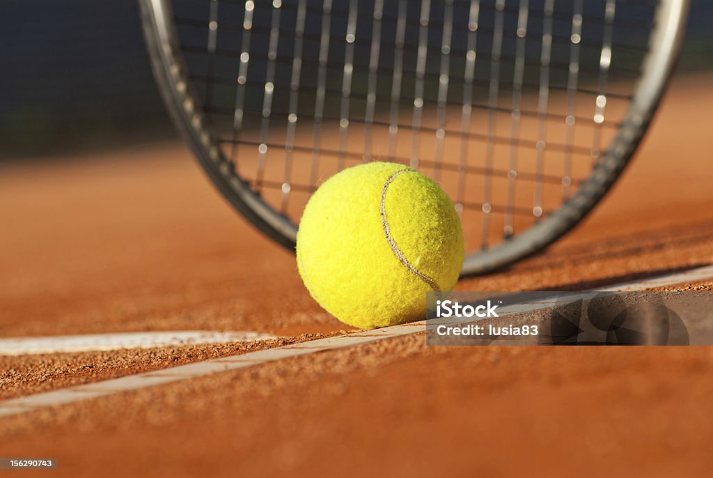 Canchas de tenis - Foto de stock de Bola de Tenis libre de derechos