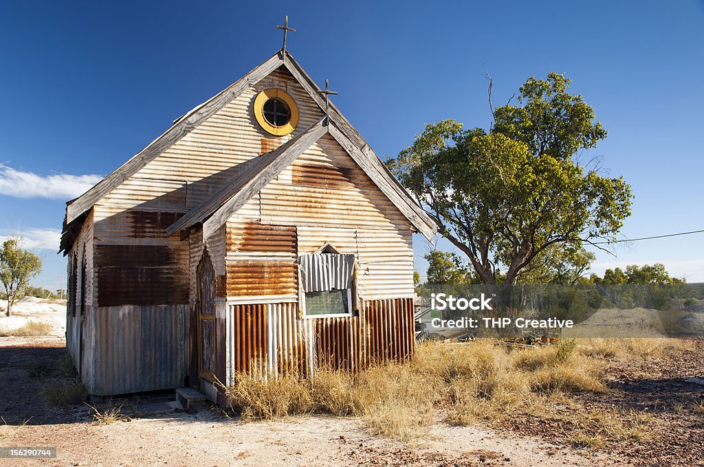 Antiga Igreja - Foto de stock de Austrália royalty-free