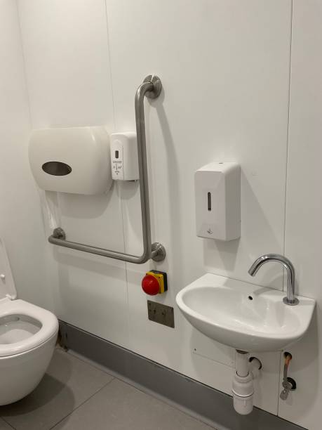 istock The interior facilities of a disabled toilet 1562929878