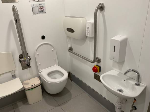 istock The interior facilities of a disabled toilet 1562929918