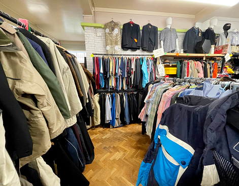 Second hand clothes shop in Norwich