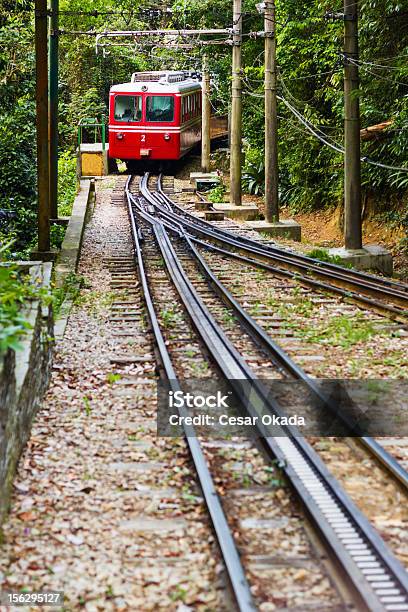 Corcovado Treno - Fotografie stock e altre immagini di Corcovado - Corcovado, Treno, Brasile