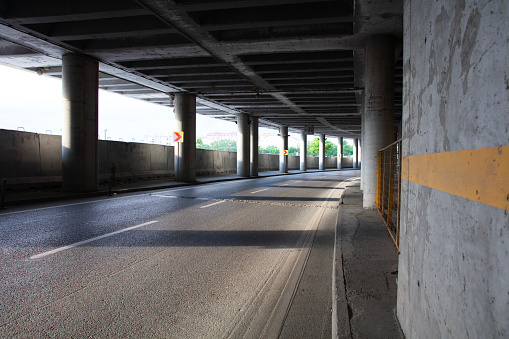 overpass bottom view