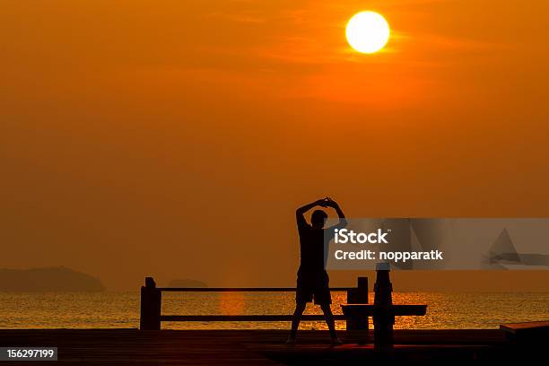 Warm Up In Morning Stock Photo - Download Image Now - Active Lifestyle, Activity, Adult