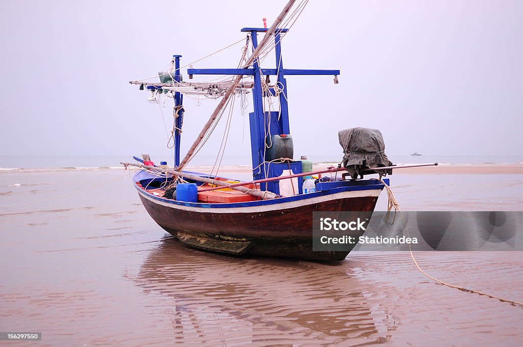 Fischer Boot in Thailand - Lizenzfrei Asien Stock-Foto