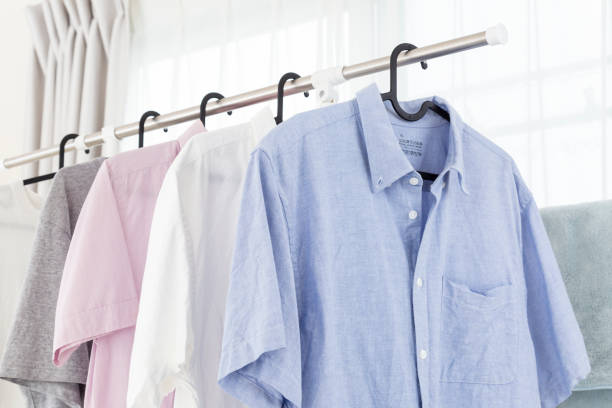 istock Drying laundry indoors on rainy days. 1562975729