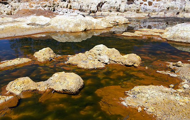 istock extreme acidic river Tinto in Niebla, Spain 156297690
