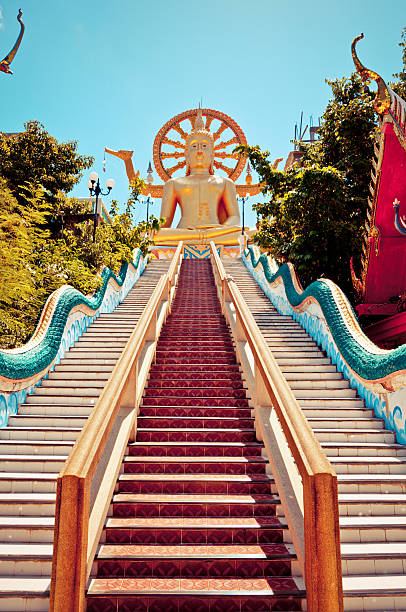 istock Big buddha statue in Koh Samui, Thailand 156297844