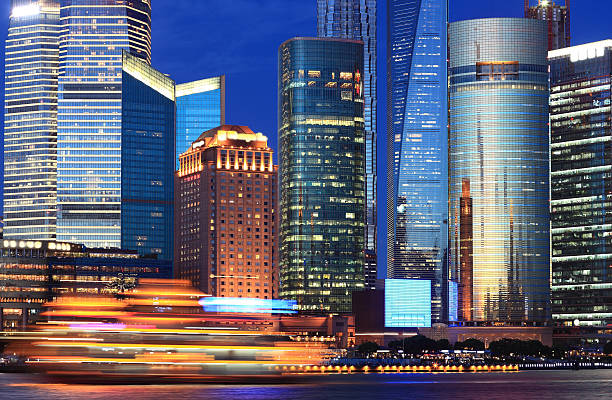Shanghai Pudong Night view