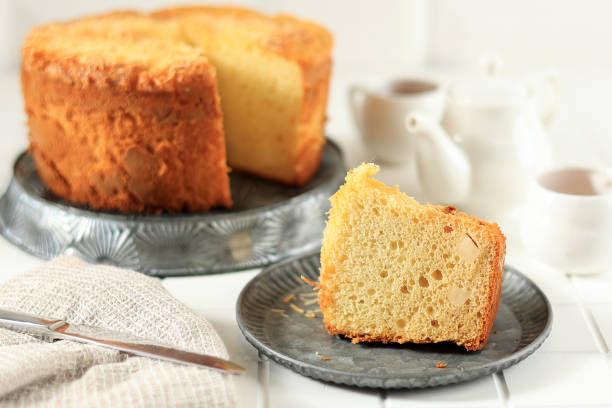 istock Homemade Sliced Cheese Chiffon Cake 1562990855