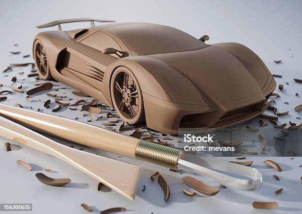 Automotive Design Stock Photo - Download Image Now - Car, Clay, Design