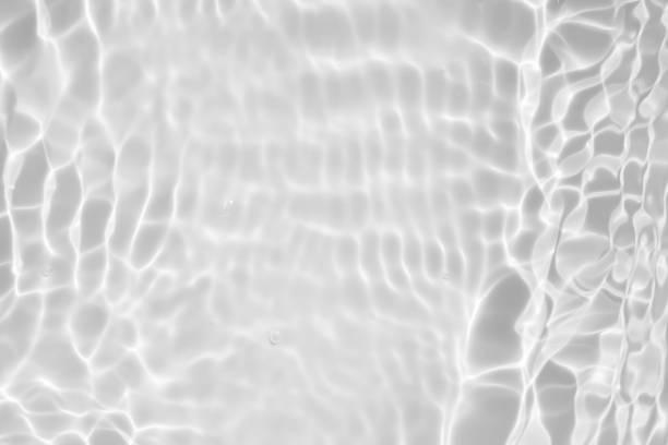 istock Abstract white transparent water shadow surface texture natural ripple background 1563008132