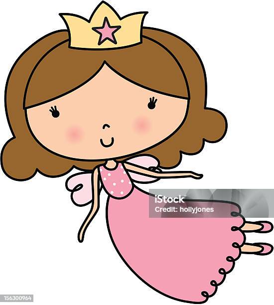 Princess Fairy Stock Illustration - Download Image Now - Animal Body Part, Child, Costume
