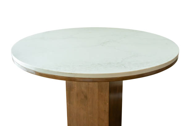 istock White marble stone table top isolated on white background for product display 1563011929