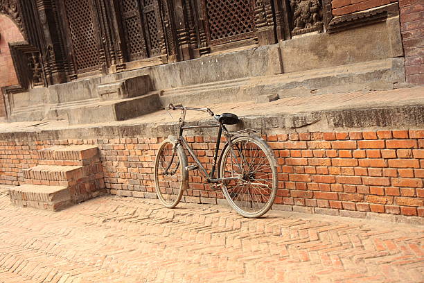 istock Bicycle on the street 156301479