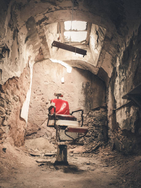 istock Eastern State Penitentiary - Inmate Dentist Chair 1563025007
