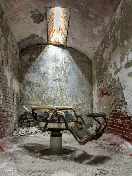 istock Eastern State Penitentiary - Inmate Dentist Chair 1563025022