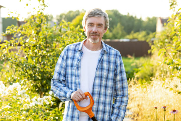istock Portrait of a 50 year old farmer 1563065481