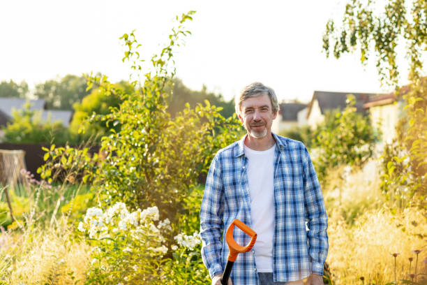 istock Portrait of a 50 year old farmer 1563065929