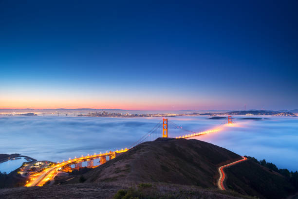 O Golden Gate - fotografia de stock