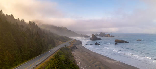 istock Meyers Creek Beach Oregon Coast Highway 101. 1563260220