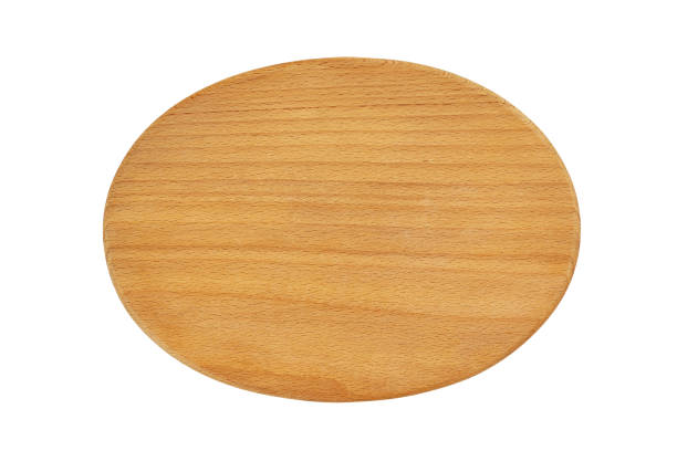 istock wooden board for the kitchen of an oval shape on a white background 1563263402