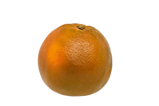 Image of an orange cultivar chocolate on a white background