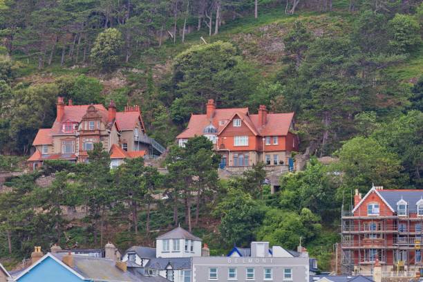 istock Old English houses on hill 1563283235