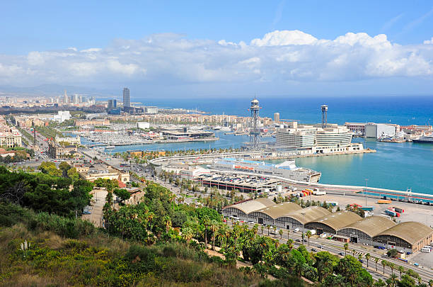 istock Barcelona cityscape 156330275