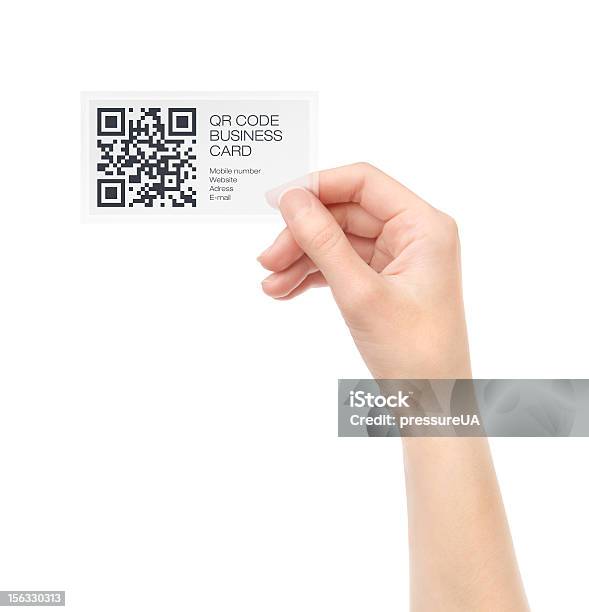 新しいビジネスカード - 名刺のストックフォトや画像を多数ご用意 - 名刺, 透明, QRコード