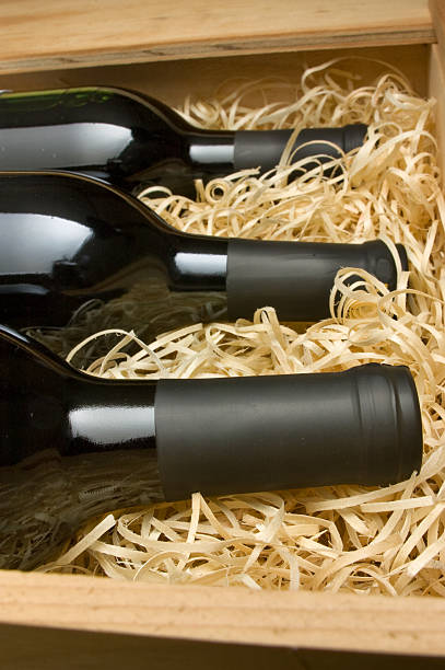 istock Closeup of Wine Bottle 156332575