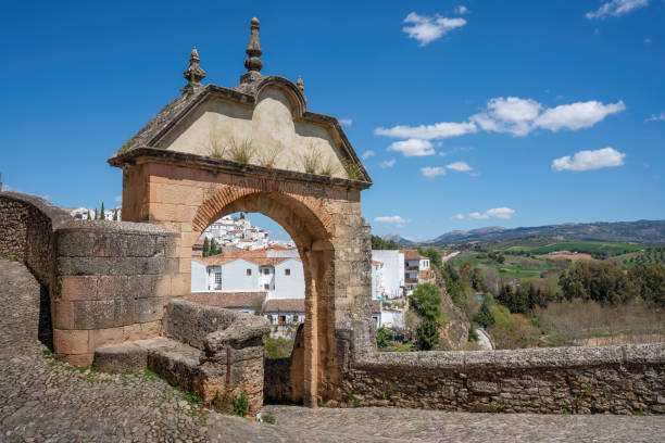 istock Puerta de Felipe V Gate - Ronda, Andalusia, Spain 1563364838