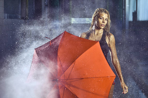 istock Hot wet under the water splash 156336726