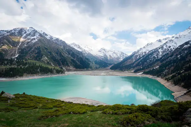Photo of Kazakhstan. city of Almaty. The Big Almaty Lake.